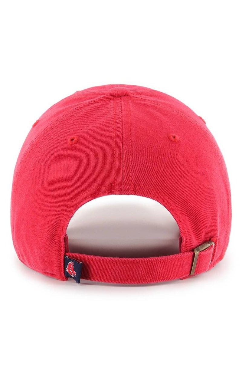 47 '47 Boston Red Sox Brand Clean Up Adjustable Hat - Red - Image 2